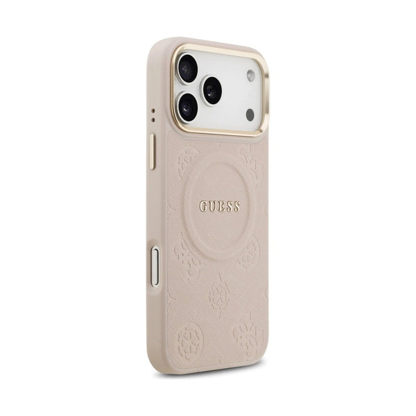 GUESS - MAGSAFE PU LEATHER CASE IPHONE 17 PRO MAX - PINK