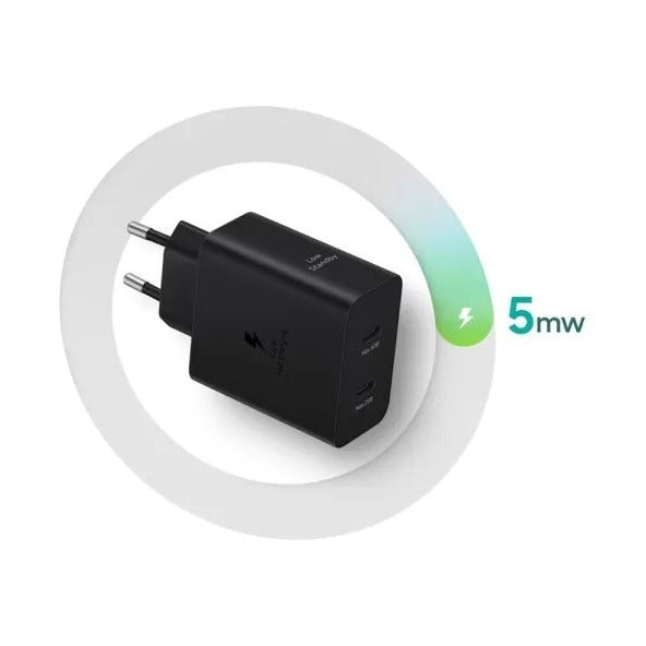 Samsung 50W Fast charging Power Adapter Duo - Black