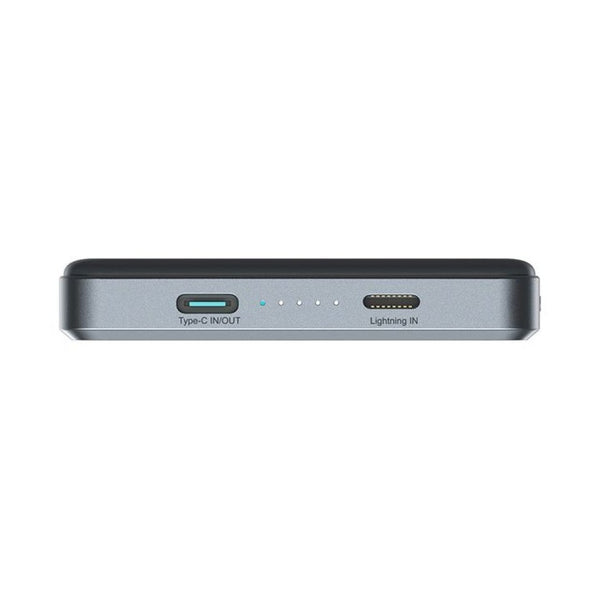 Joyroom JR-PBM08 Pro 10000mAh 20W Ultra Slim Metal Magnetic Power Bank - Grey