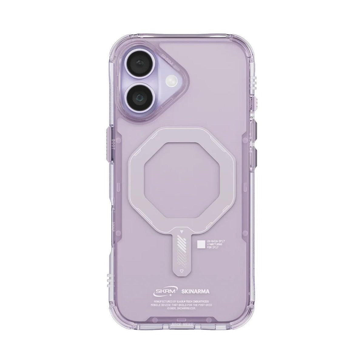 Skinarma Saido Mag-Charge Case for iPhone 17 Lilac - TPU Cover