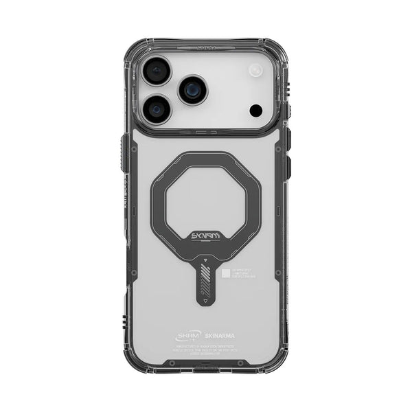 Skinarma Saido Mag-Charge Case for iPhone 17 - Grey