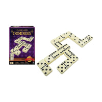 Ambassador Classic Games Double 6 Dominoes - Traditional Tile Set