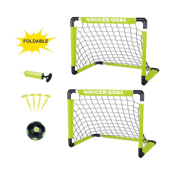 Aojie Sport - Foldable Soccer Goal Set (W/ 5.5 " Ball)