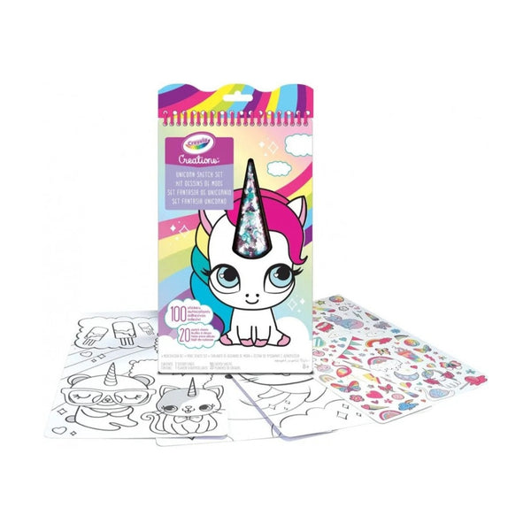 CRAYOLA CREATIONS UNICORN SKETCH SET