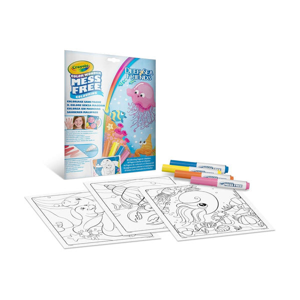 Crayola - Color Wonder Coloring Set, Sea Friends