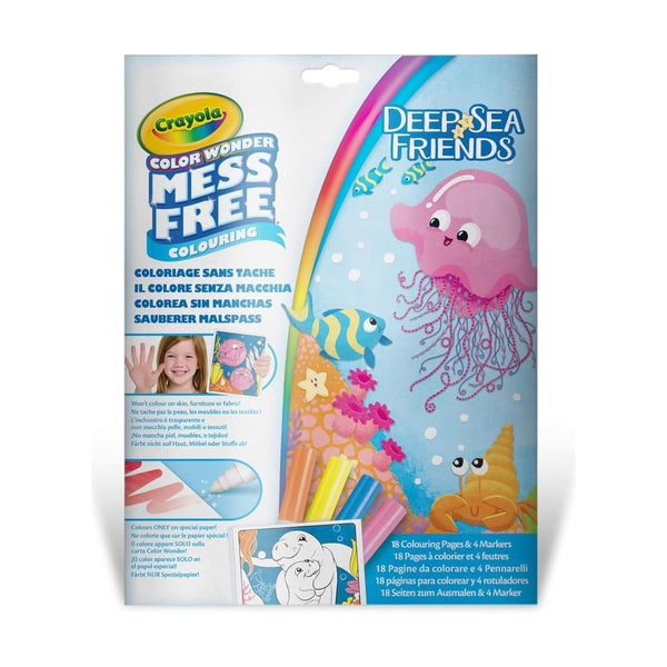 Crayola - Color Wonder Coloring Set, Sea Friends