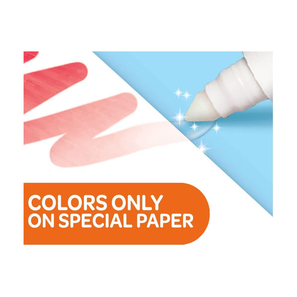 Crayola - Color Wonder Set Animal Friends, Foldalope, 4 Markers