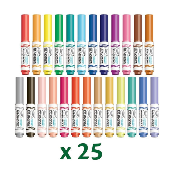 Crayola - Create & Color Mini Washable Markers And Paper