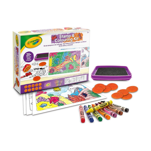 Crayola - Stamp & Colouring Kit