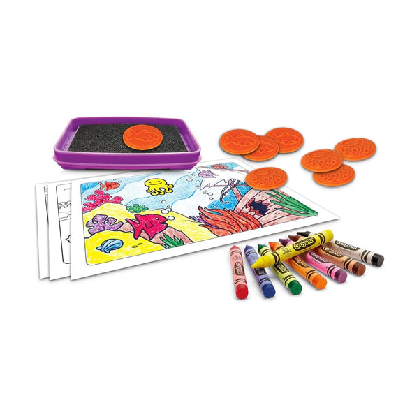 Crayola - Stamp & Colouring Kit