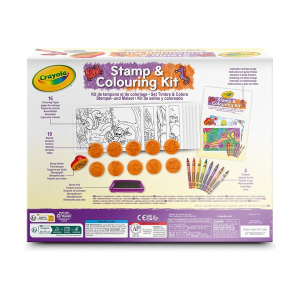 Crayola - Stamp & Colouring Kit