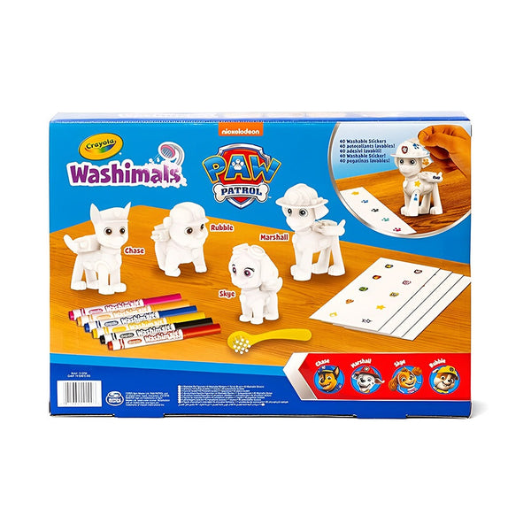 Crayola - Washimals Paw Patrol 4Ct With Stickers Decals