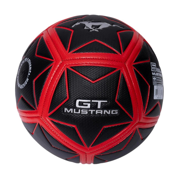 Ford Mustang Black Football with Grid Design for Kids and Adults