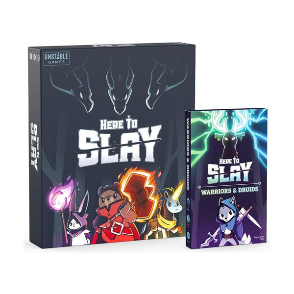 Here To Slay Warriors & Druids Expansion Card Game