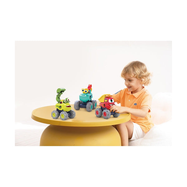 Hola - Fun Monster Construction Truck Set