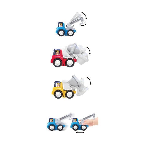 Hola - Hola 4-Wd Construction Trucks Mixer