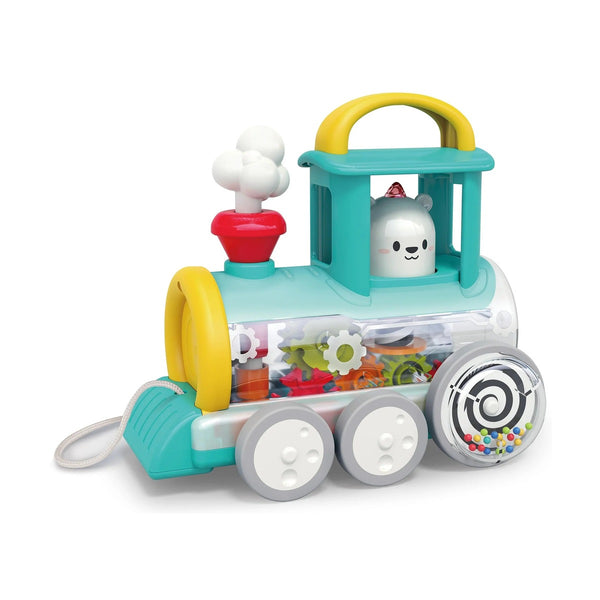 Hola - Pull Along Train Engine - Yellow