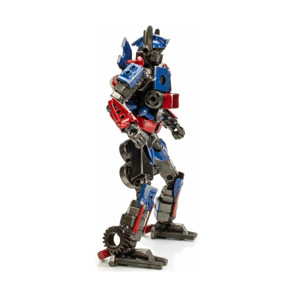 Metal Art - Optimus Prime Inspired Recycled Metal Sculpture