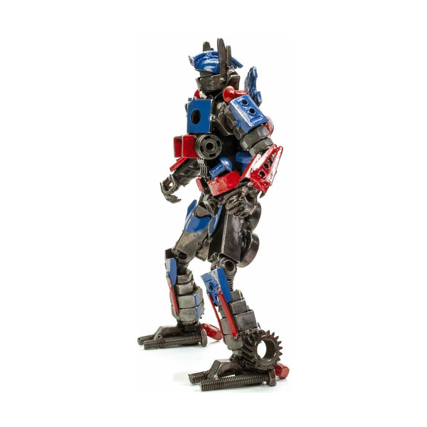 Metal Art - Optimus Prime Inspired Recycled Metal Sculpture