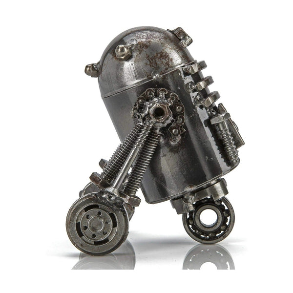 Metal Art - R2D2 Inspired Recycled Metal Sculpture