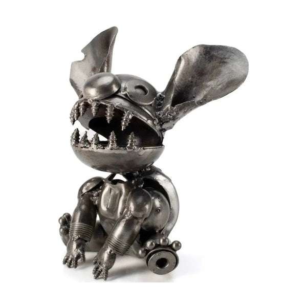 Metal Art - Stitch Inspired Recycled Metal Sculpture