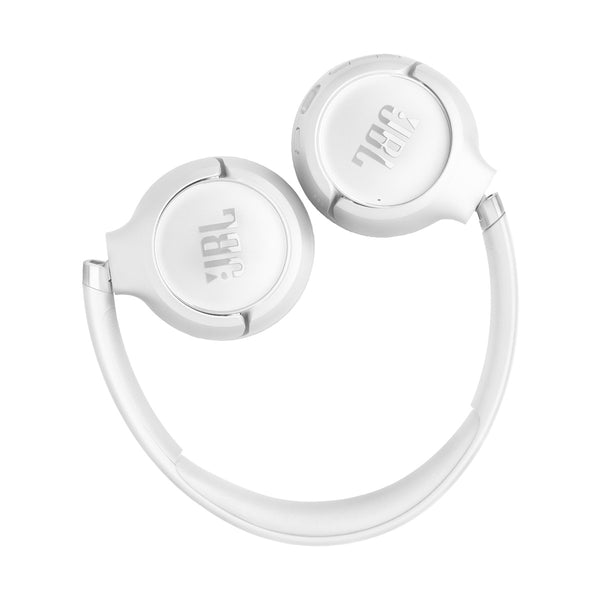 JBL - سماعات رأس بلوتوث لاسلكية توضع على الأذن Tune 530Bt - أبيض