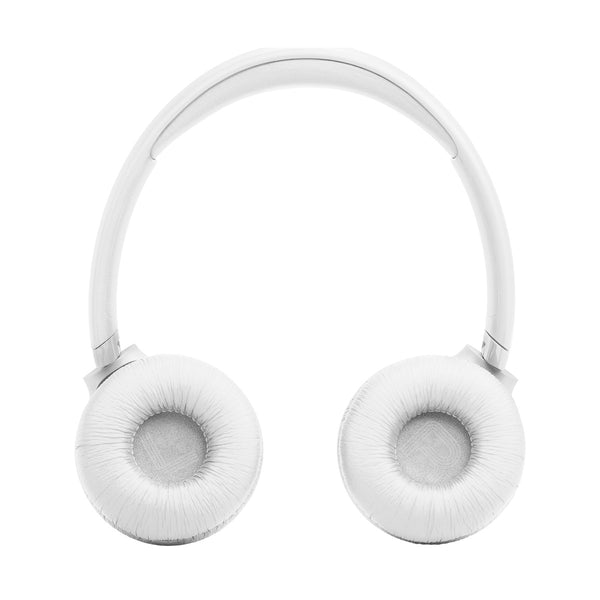 JBL - سماعات رأس بلوتوث لاسلكية توضع على الأذن Tune 530Bt - أبيض