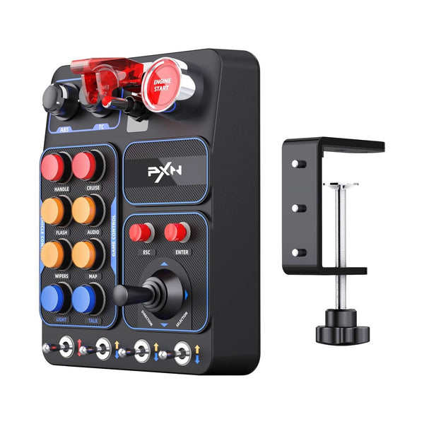 PXN - CB1 RGB Programmable Control Panel For PC Sims - Black