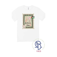 Yaco JO Pride Jordan Kids Printed T-Shirt, Cotton, White, Size 8