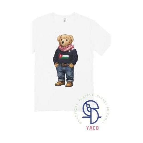 Yaco - Shmagh on Neck Teddy - White - 2