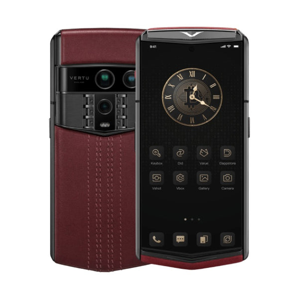 Vertu - Agent Q Black Regular Set - Wine Red, 1TB