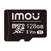 بطاقة ذاكرة microSDXC بسعة 128 جيجابايت من Imou طراز ST2-128-S1 - سرعة UHS-I تبلغ 95 ميجابايت/ثانية