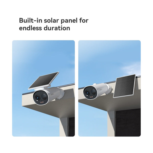 Imou Cell 3C| 3MP Solar-Powered Outdoor Wi-Fi Camera | Battery Powered | Full-Color Night Vision