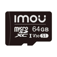 بطاقة ذاكرة Imou ST2-64-S1 بسعة 64 جيجابايت من نوع microSDXC - الفئة 10 UHS-I U3