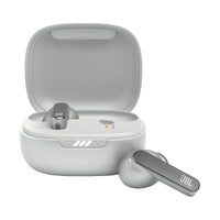 سماعات الأذن JBL Live Pro 2 بخاصية إلغاء الضوضاء، لون فضي - تعريف صوتي 11 مم