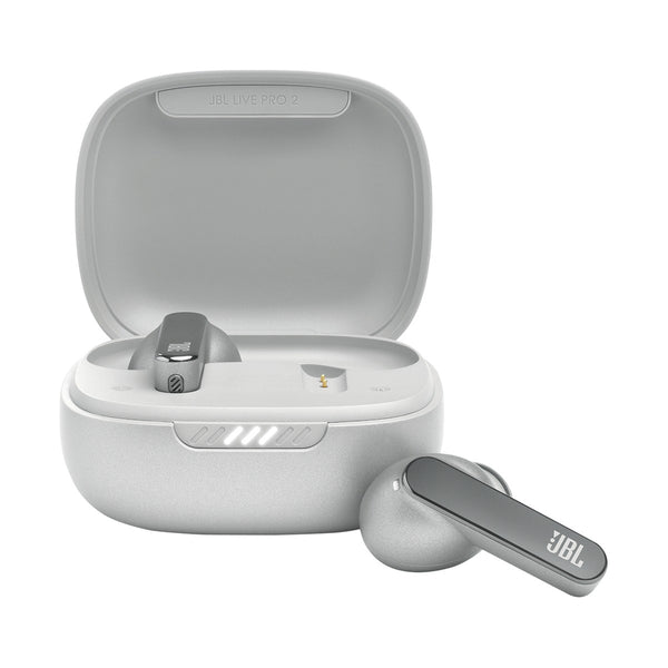 JBL - Live Pro2 In-Ear Headphones with Noise Cancelling , Silver