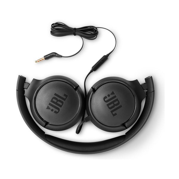 JBL - TUNE 500 Wired On-ear headphones, Black