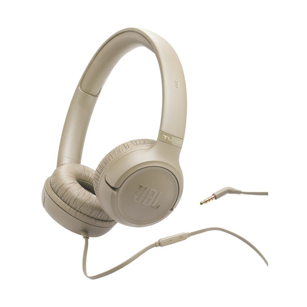 JBL - Tune 530 Headset Wired Head-band, Beige