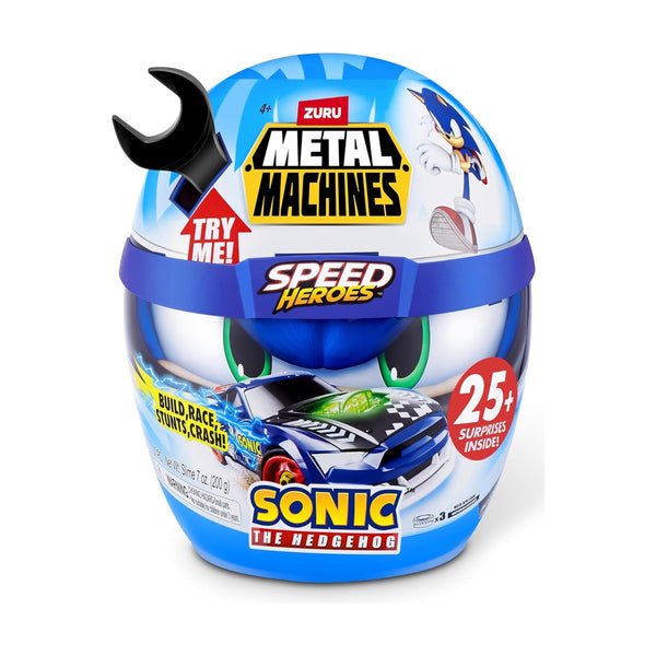 Zuru Metal Machines  - Sonic The Hedgehog Speed Heroes Helmet Playset