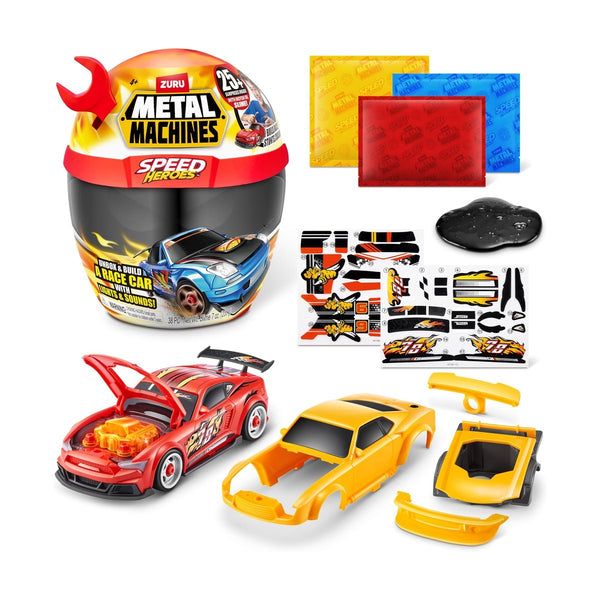 Zuru Metal Machines - Speed Heroes Helmet Playset Series 1