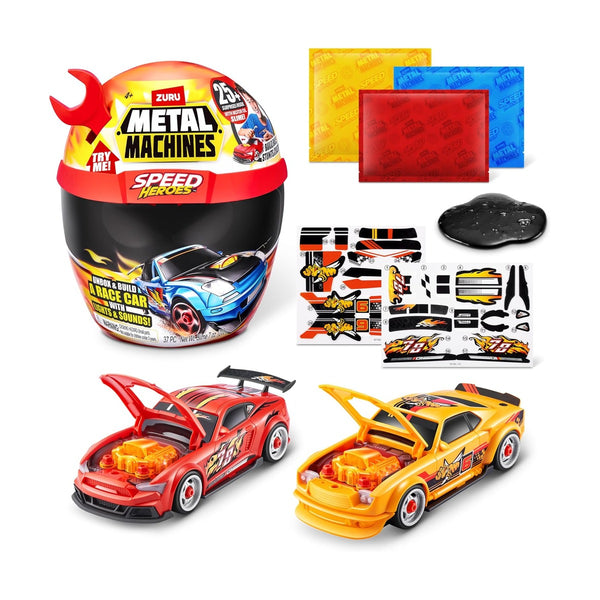 Zuru Metal Machines - Speed Heroes Helmet Playset Series 1