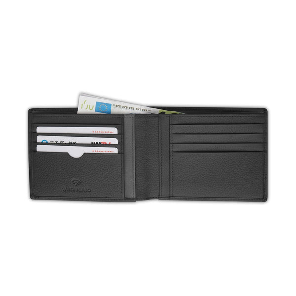 Roncato Alaska Horizontal Wallet Nero