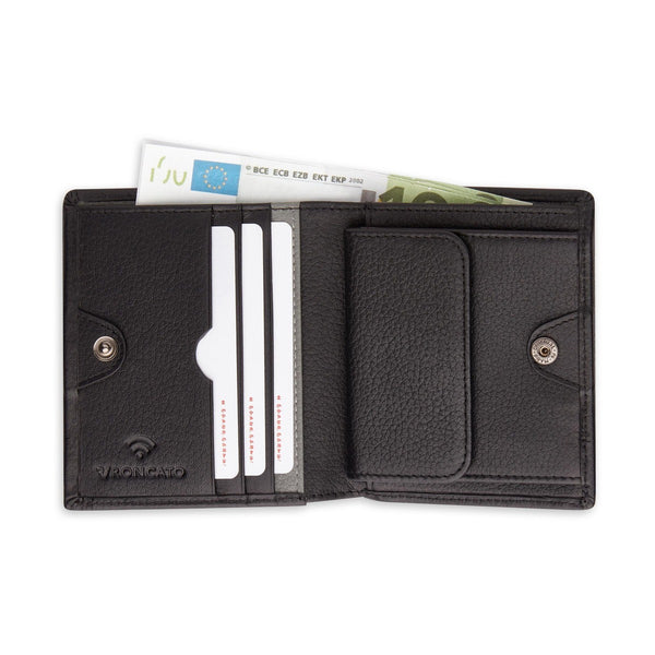 Roncato Alaska Men's Wallet 9X11X1.5 Nero