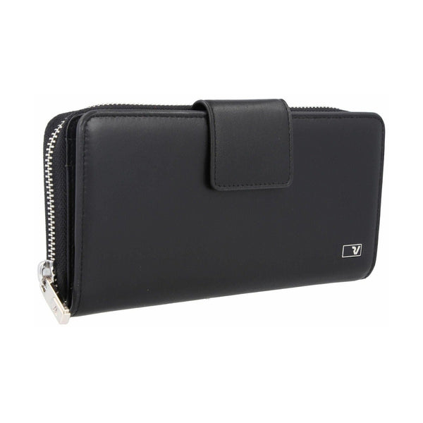 Roncato Firenze Large Ladies Wallet Black