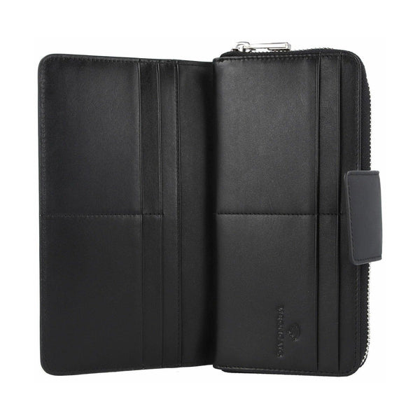 Roncato Firenze Large Ladies Wallet Black