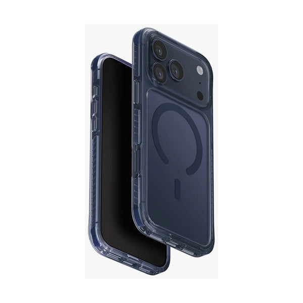Uniq Hybrid Iphone 17 Pro Max Magclick Charging Combat - Navy Blue