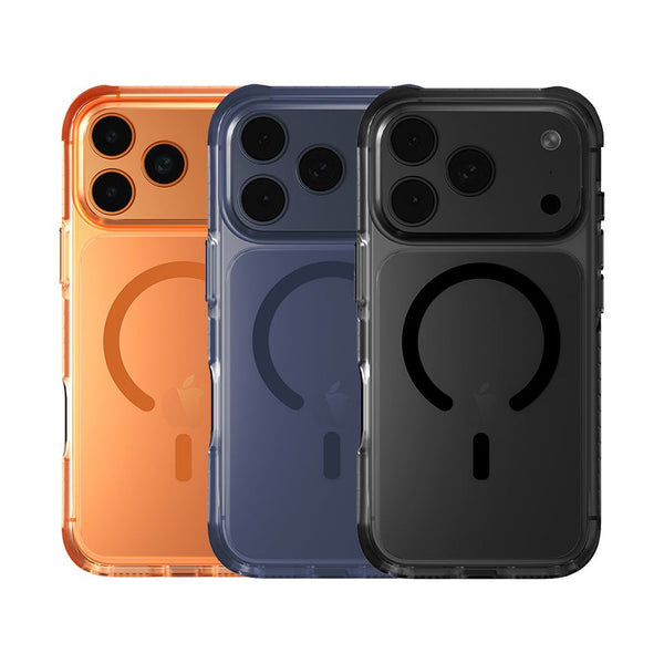 Uniq Hybrid Iphone 17 Pro Max Magclick Charging Combat - Volt Orange