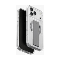 جراب Uniq Heldro Air لهاتف iPhone 17 Pro Max - شفاف Lucent مع مقبض مرن FlexGrip
