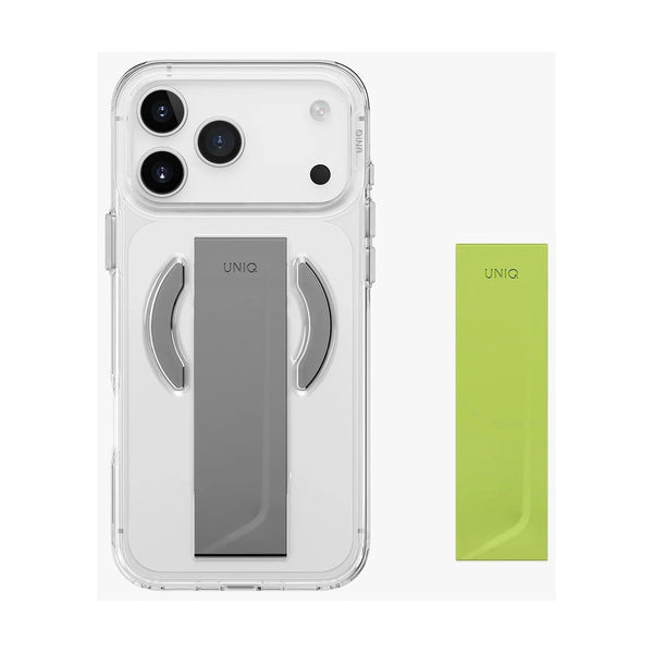 Uniq Hybrid Iphone 17 Pro Max Magclick Charging Heldro Air - Lucent Clear