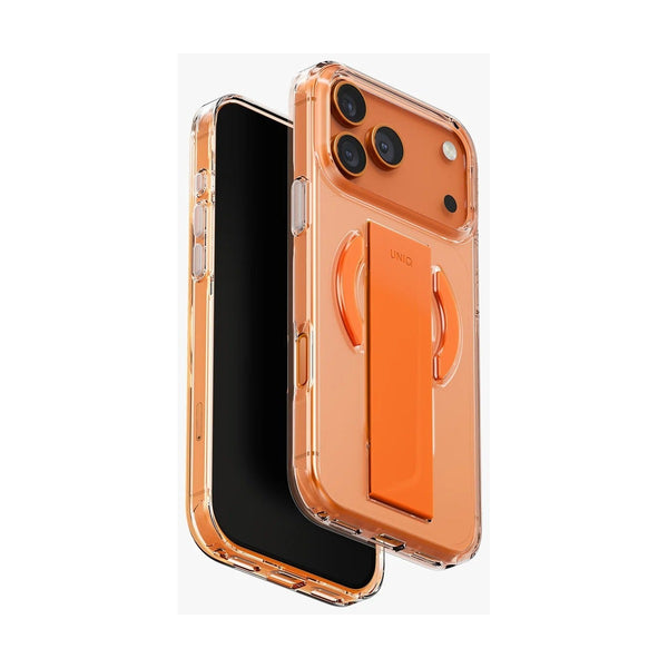 Uniq Hybrid Iphone 17 Pro Max Magclick Charging Heldro Air - Volt Orange